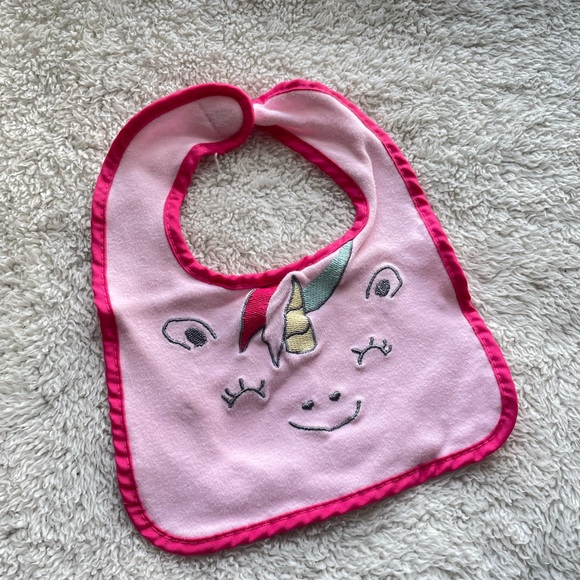 10pk Baby Girl Bibs - Picture 7 of 11
